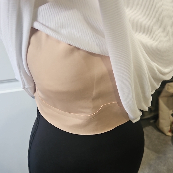 Shebird Aspen Fitted White Sleeveless Tank Top - Picture 3 of 7